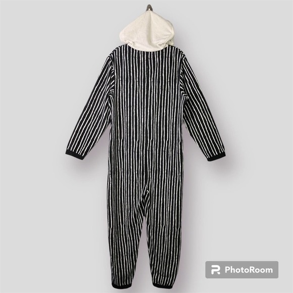 Briefly Stated Nightmare Before Christmas Jack Skellington Union Suit Adult S - Picture 10 of 15